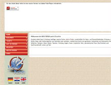 Tablet Screenshot of mesic-reisen.ch